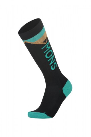 Mons Royale Lift Access Sock marina/black